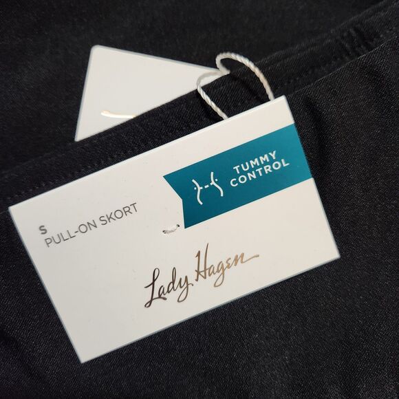 Lady Hagen Women’s Golf Skort – Small – Pull-On Tummy Control – Black – NWT - Picture 5 of 11